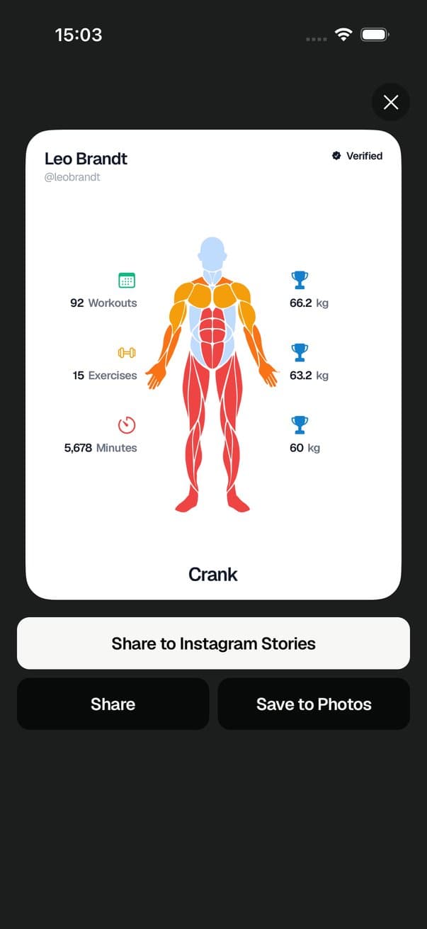 Share card ready for Instagram Stories
